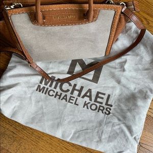 Canvas top handle Michael Kors bag